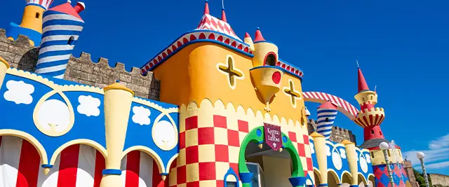 Castelo colorido